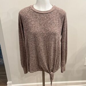 Gibson XS Heathered Knit Sweater